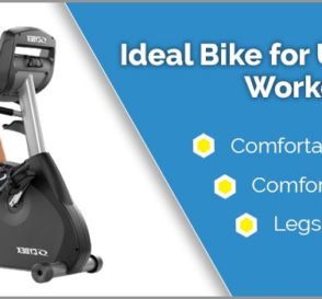 Recumbent bike for upper body workout