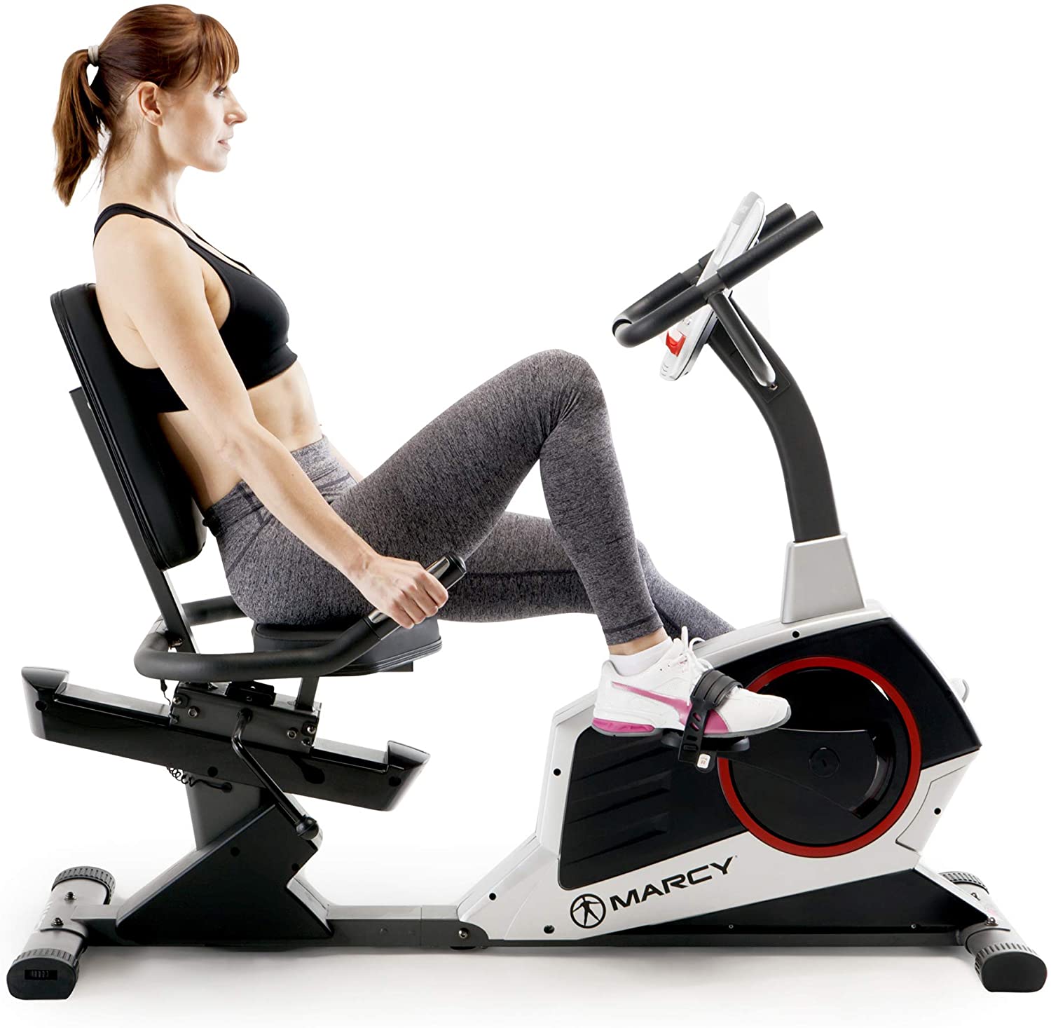 71g3M87q7BL._AC_SL1500_ Marcy Regenerating Recumbent Exercise Bike